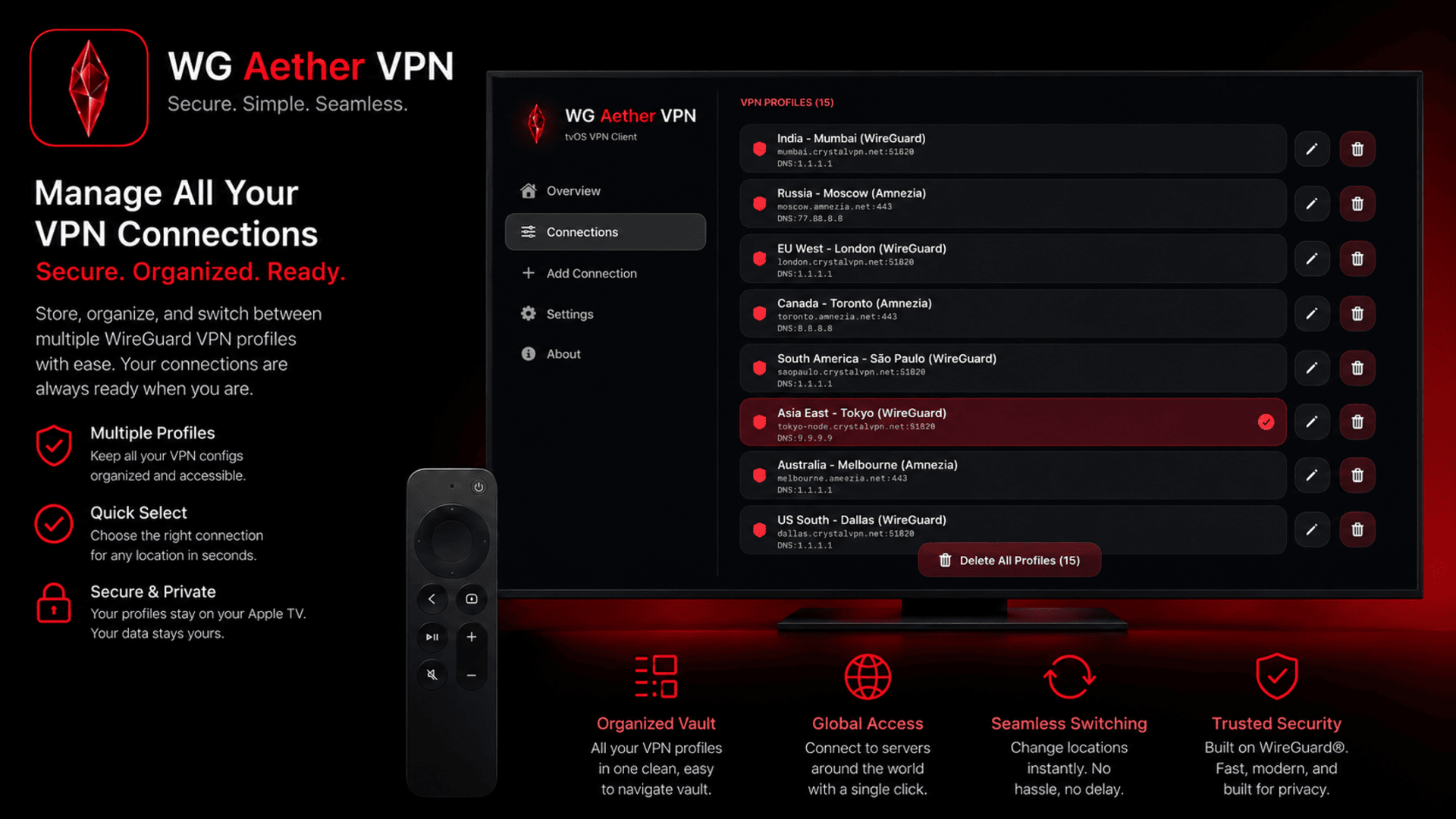 Multi-Profile VPN Vault